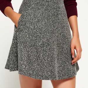 Superdry | Grey Fleck Rydell Skater Skirt
